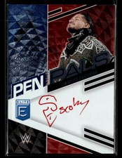 Santos Escobar 2023 Donruss Elite WWE #PL-SES Pen Pals Auto Red /49