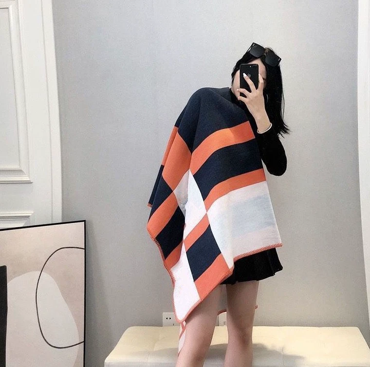 NEW Cashmere Monogram Home Decor Blankets & Throw Blankets Gifts Decor Blanket - Image 3 of 4