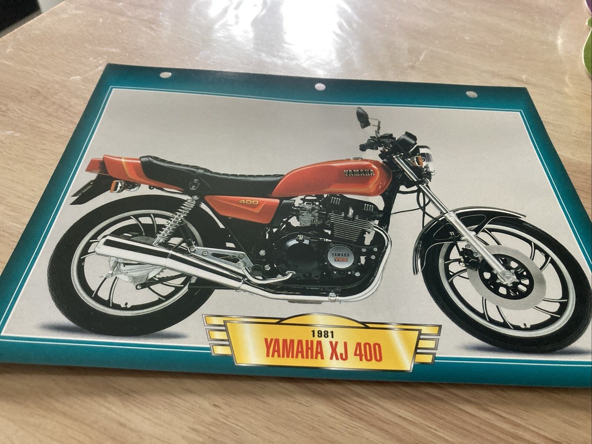 Yamaha XJ400 1981 400 XJ Motorcycle Passion Collection Atlas | eBay