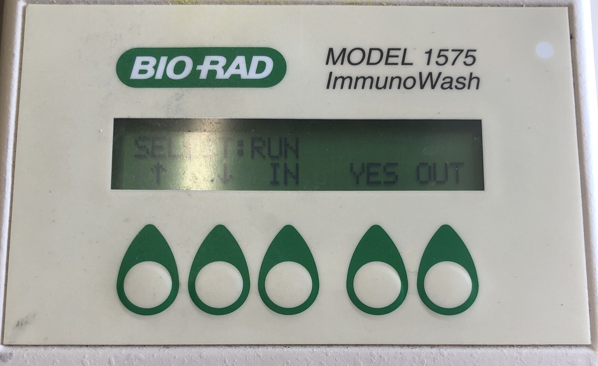Bio Rad Model 1575 Immunowash Microplate Washer (ih015) | eBay