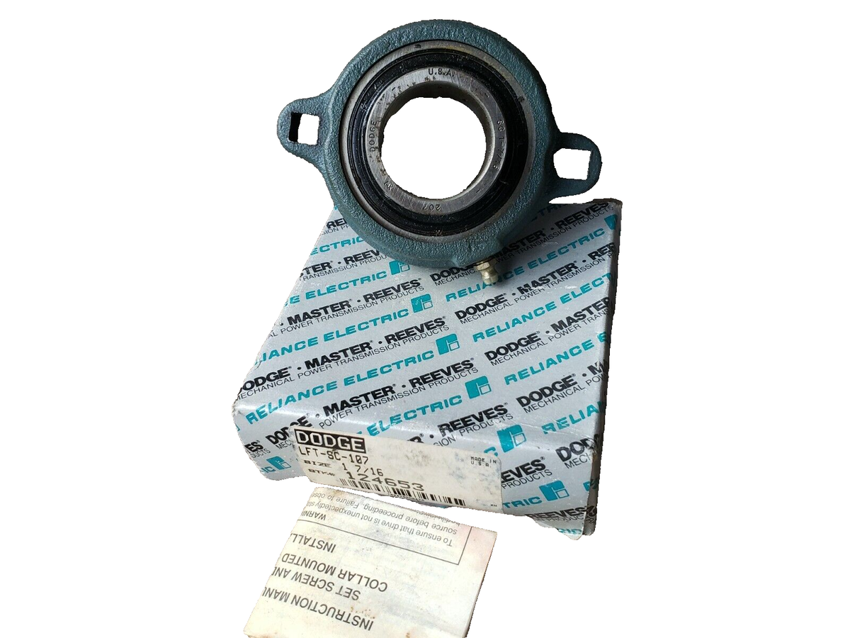 DODGE LFT-SC-107 / LFTSC107 FLANGE-MOUNT SIZE 1 -7/16 BALL BEARING