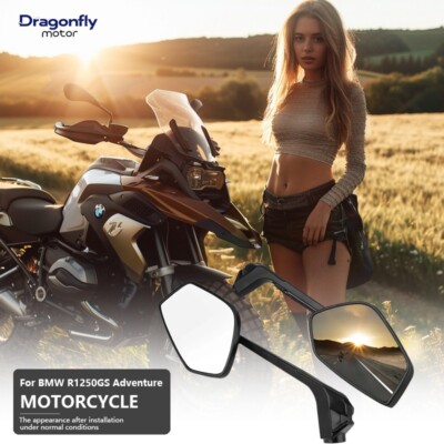 For BMW R1250GS F850GS R1200GS LC ADV Adventure R 1250 GS Side Rear View  Mirror | eBay
