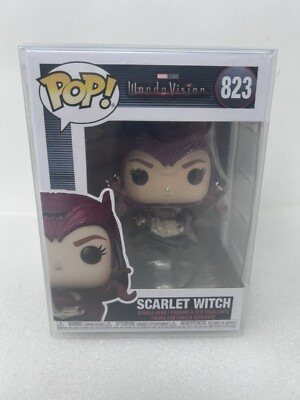 Funko POP! Scarlet Witch 823 Marvel WandaVision Wanda Maximoff w/Protector