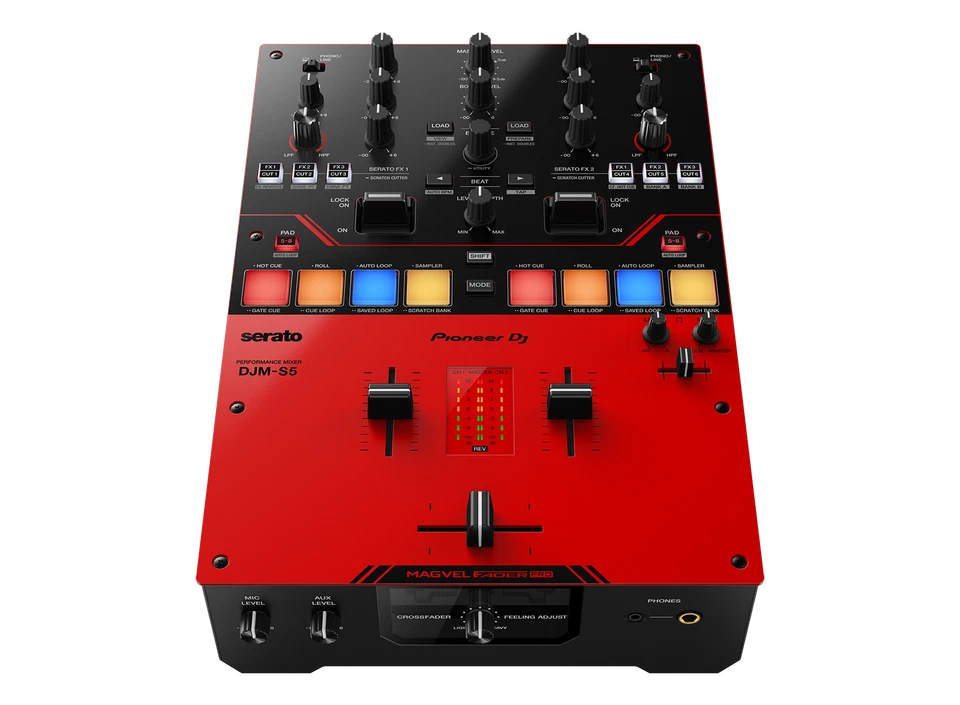 Pioneer DJ DJM-S5 2-channel DJ Mixer with Serato DJ - Image 2 of 4
