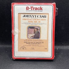 Johnny Cash Original Golden Hits Vol. 2 - 8 Track - Sealed - Sun Records
