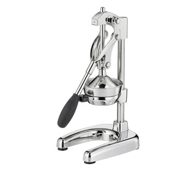 Cilio Amalfi Commercial Grade Manual Citrus Juicer and Juice Press, Silver