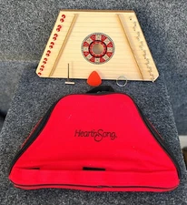 Hearth Song Lap Harp w/ Tuner, Pick, String, Carrying Case [NO SONG CARDS] (EUC)