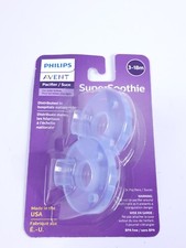 Philips Avent 2pk Soothie Pacifier 3 Months - Blue