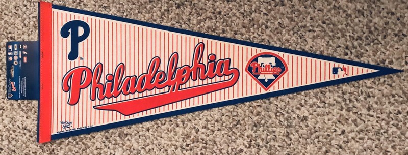NEW Original 2005 Philadelphia Phillies Pinstripe MLB Baseball Full Size pennant