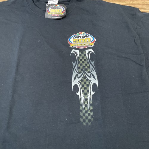Daytona 500 50th years shirt 2008 Nascar size XXL black - Picture 3 of 6