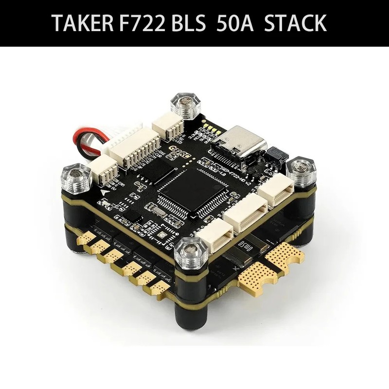 GEPRC FPV Drone TAKER F722 BLS 50A Stack STM32F722 4IN1 ESC Dual BEC Parts
