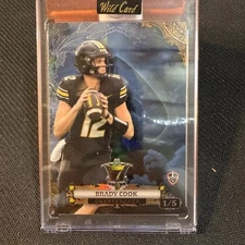 Brady Cook 2024 Wild Card 7 Card Stud Rookie - 1/5