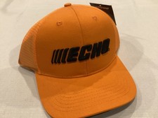 Echo Outdoor Power Equipment Mesh trucker Hat Orange new