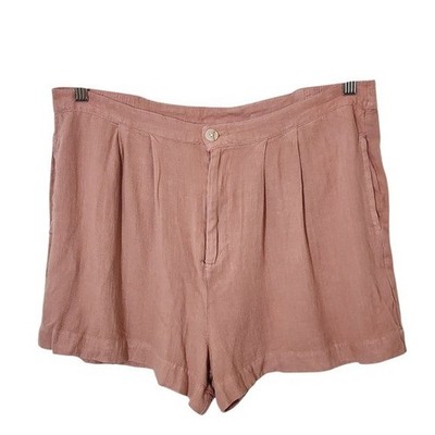 Thread & Supply Pink Shorts NWT Size Large Pink Pleated Trouser Shorts