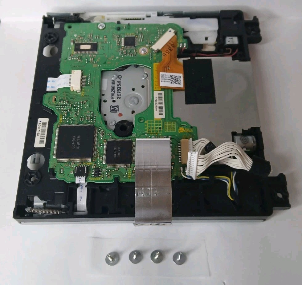 Nintendo Wii RVL-001 Disk Drive Assembly w/ Screws – Untested