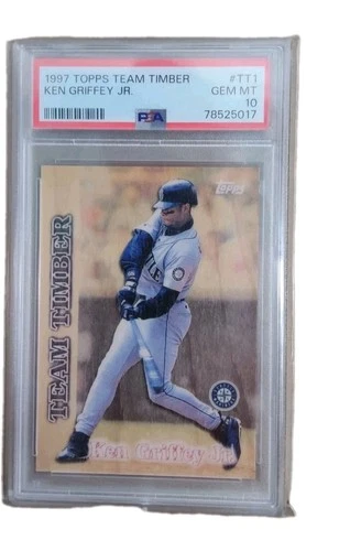 1997 Topps Team Timber Ken Griffey Jr #TT1 PSA 10