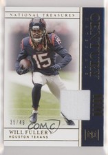 2019 Panini National Treasures Century Materials Prime 35/49 Will Fuller V 5x8