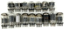 Mixed Lot of 19 Vintage Radio Tubes - RCA, Sylvania, Westinghouse, etc...