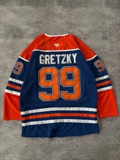 WAYNE GRETZKY 99 EDMONTON OILERS NHL Canada Fanatics VINTAGE HOCKEY JERSEY 52