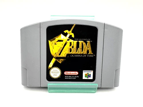Nintendo 64 Zelda Ocarina of Time NUS-EUR-1 Modul sehr guter Zustand