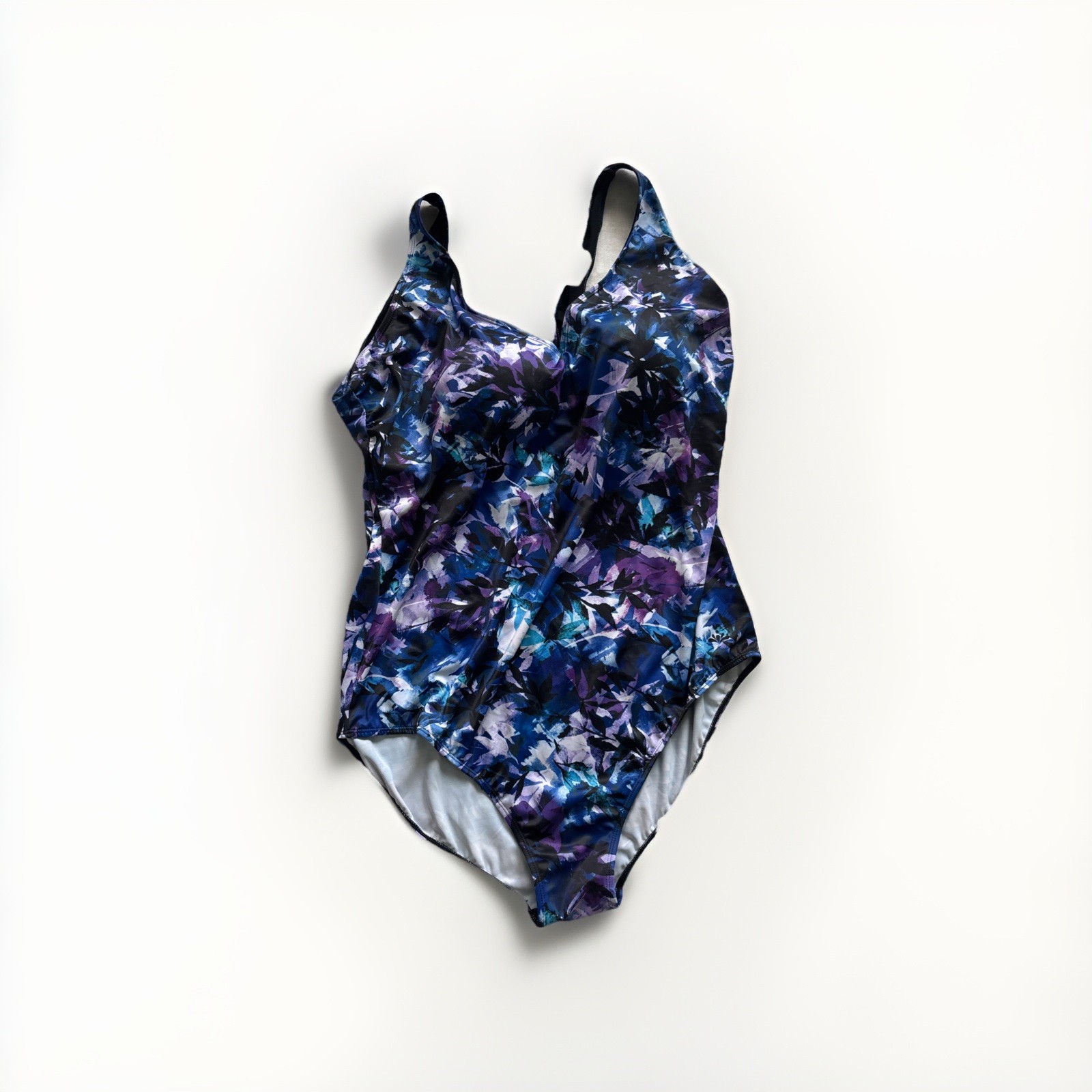 Swimsuits for All CHLORINE RESISTANT ONE PIECE SWIMSUIT Size 22 Beach Resort EUC