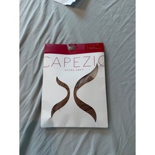 Capezio Ultra Soft Footed Tights Sun Tan Girls Size 8-12 Dance Recital 1915C NEW