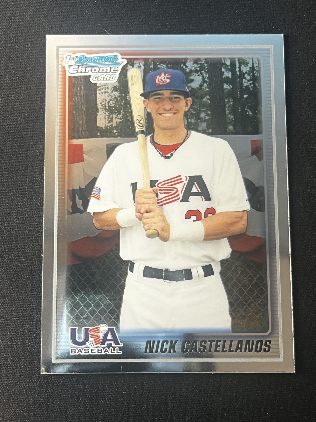 2010 Bowman Chrome #USA18-BC2 Nick Castellanos 18U USA Baseball