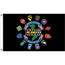 Vietnam Veteran Our Cause Flag  F1314 (F035K)