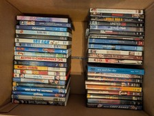 Bulk Lot of 38 DVDs Family Animated Movies Comedy Drama TV Shows Boxed