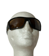 Oakley Double Edge Sunglasses Brown Tortoise 009380-0766 66 17 28 Scratched Lens