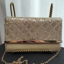 Estee Lilly Beaded Bag/ Clutch 7.5 X 5 Chain Strap Retro Holidays Dressy Fancy