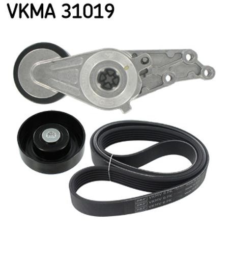 VRIBBED BELT SET VKMA 31019 FOR SEAT AUDI A4/S4/Convertible A6/S6 BWE 2.0L 4cyl