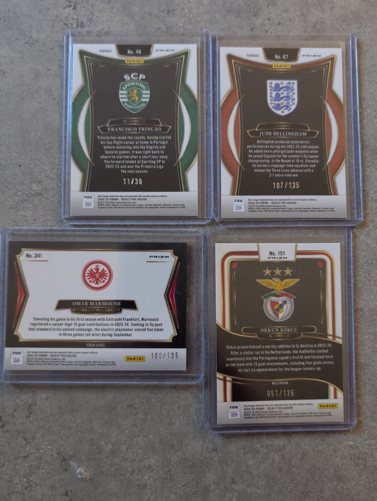 Select FIFA Francisco Trincao Terrace Winter Camo /30 W/ Bellingham / Kokcu /135 view 2