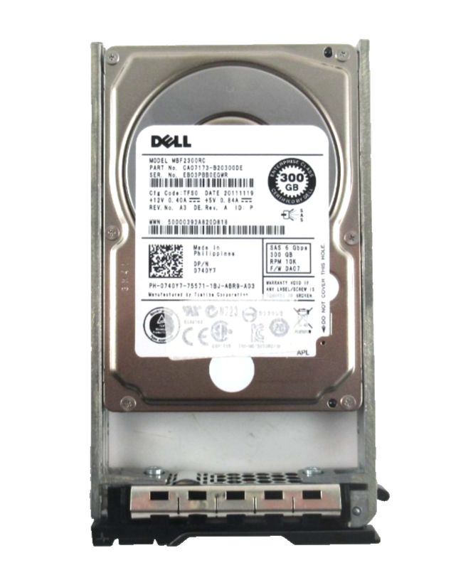 300GB SAS 2.5"" 10K 6Gbps HDD - 740Y7