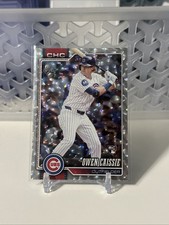 2026 Topps Series 1 - Owen Caissie #233 Silver Crackleboard (RC)