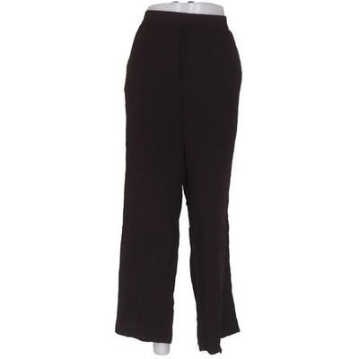 H&M, Palazzohose, Größe: XL, Schwarz, Viskose, Einfarbig, Damen #5RB