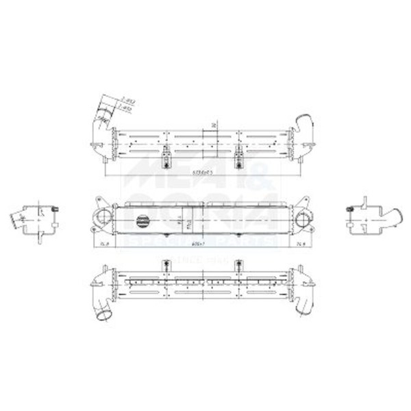 LadeluftküHler FüR Hyundai I30 Hatchback Van KIA Ceed Xceed 16-20 2827003110-image