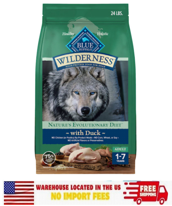For Adult Dogs, Duck 24-lb