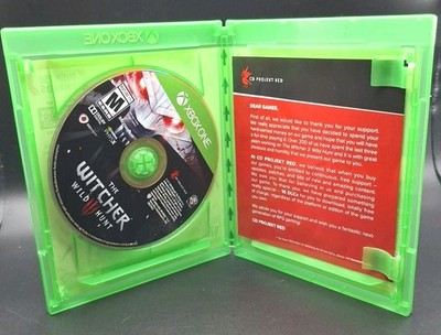 The Witcher 3: Wild Hunt | Xbox One | Tested | Game + Insert + Case | Good