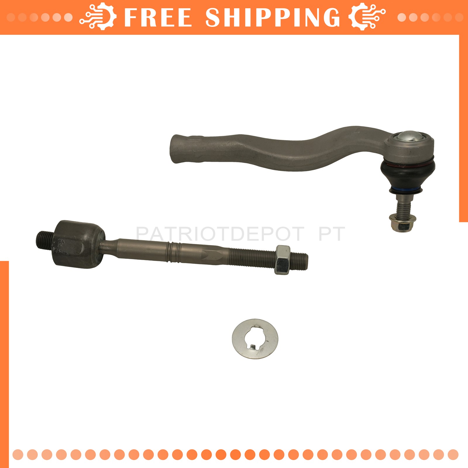 Maserati Levante 2019-2023 Left Inner Inner tie rod P/N 673007161