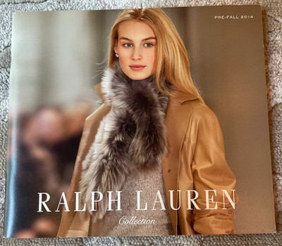Vintage Pre-Fall 2014 Ralph Lauren Runway Collection Catalog