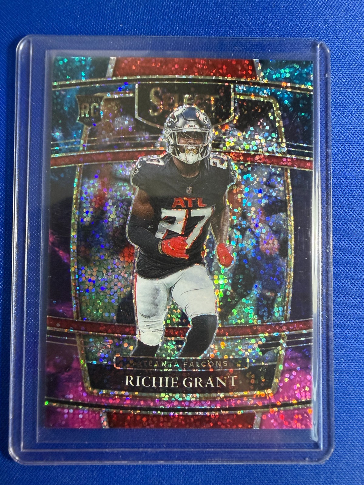 Richie Grant Panini Select #90 Cosmic Prizm