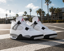 Jordan 4 Retro White Cement 2025 FV5029-100 MEN Size US 7-12