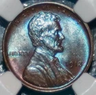 1913 WHEAT CENT - NGC MS62 BN - NICE TONING