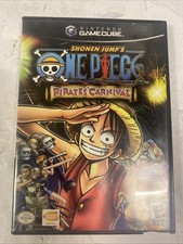 One Piece: Pirates' Carnival (Nintendo GameCube, 2006) Complete With Manual
