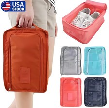 Waterproof Travel Shoe Bags Zip Pouch Storage Organizer Bag Towel Carry Case Box