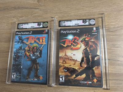 Jak 2 & Jak 3 VGA 80+ Black Label Playstation 2