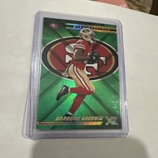2018 Panini XR #96 MARQUISE GOODWIN Green Parallel #5/5 San Francisco 49ers Rare