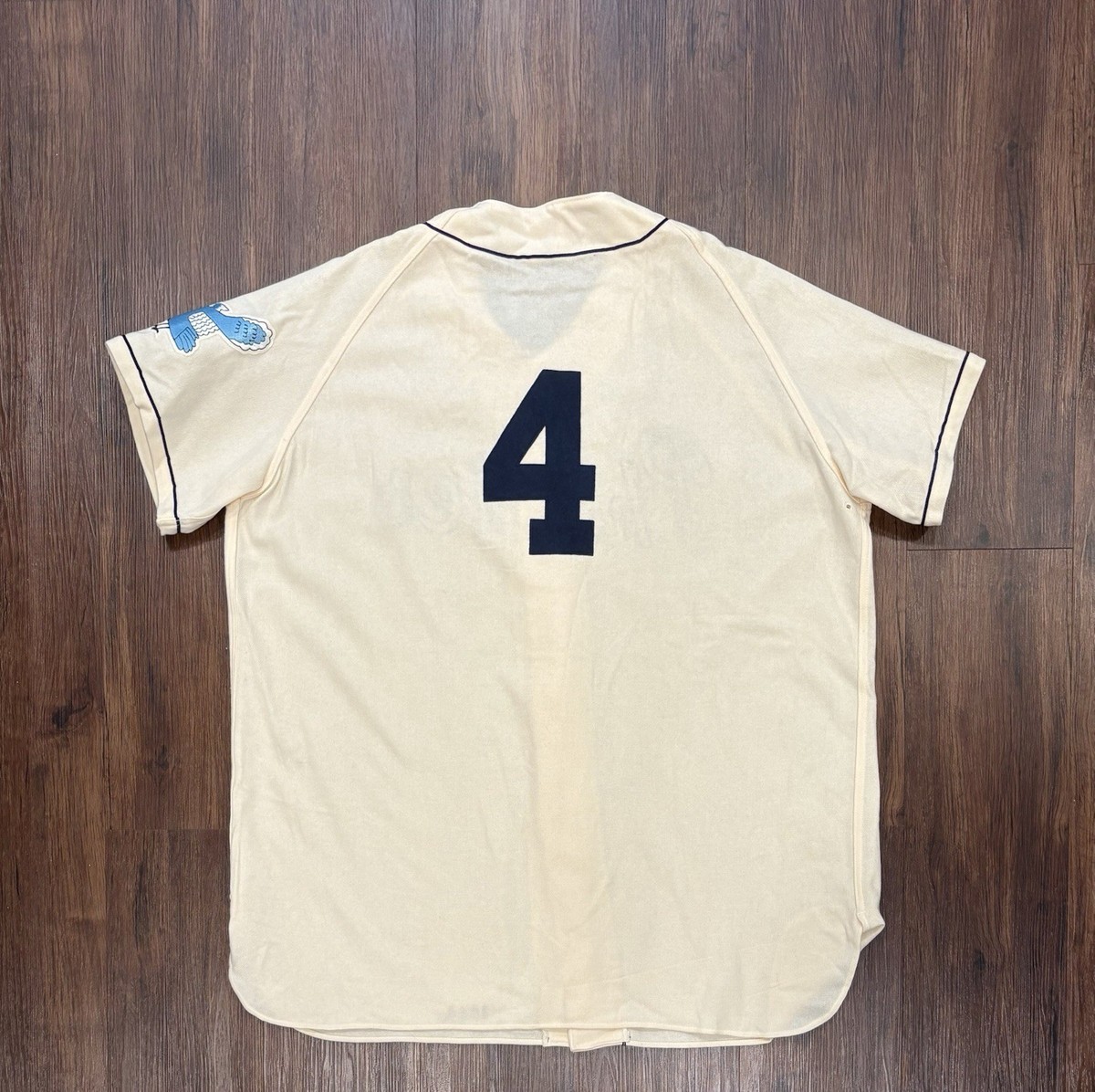 Jimmie Foxx #4 Philadelphia Phillies 1944 Mitchell Ness Wool MLB