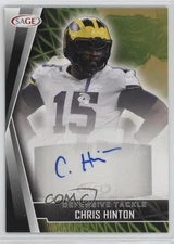 2022 SAGE High Series Auto Black Chris Hinton #A-CH Auto 1la7